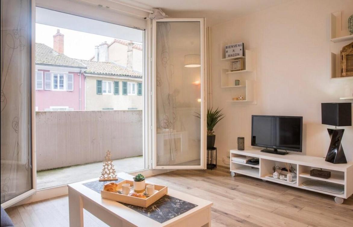 Charmant Appartement T1 Mâcon エクステリア 写真